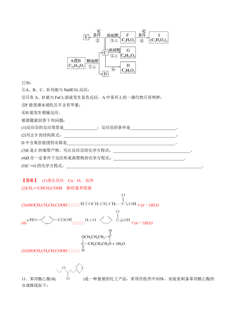 02考点七羧酸酯（解析版）_05高考化学_2025年新高考资料_一轮复习_2025年高考化学一轮复习基础知识讲义（新高考通用）（完结）_专题二有机化学