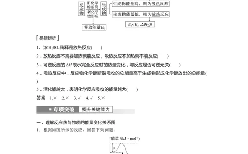 2023年高考化学一轮复习（全国版）第6章第30讲　反应热_05高考化学_通用版（老高考）复习资料_2023年复习资料_一轮复习_2023年高考化学一轮复习讲义+课件（全国版）