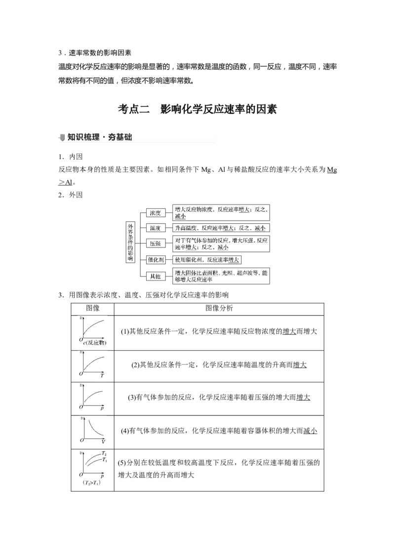 2022年高考化学一轮复习第7章第33讲　化学反应速率_05高考化学_新高考复习资料_2022年新高考资料_2022年一轮复习各版本_1.高考化学2022年一轮复习通用版