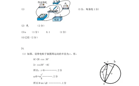 2023届四川省宜宾市高三下学期（二诊）丨物理答案公众号：一枚试卷君_05高考化学_高考模拟题_新高考_2023届四川省宜宾市高三下学期（二诊）理综