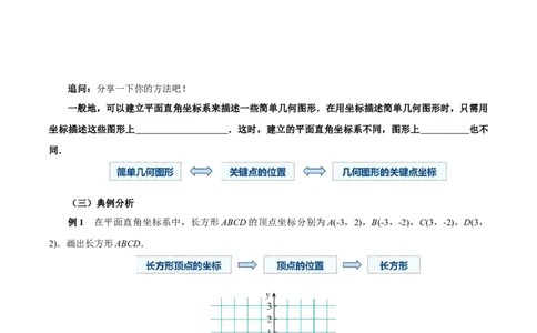 9.1.2用坐标描述简单几何图形（导学案）_初中数学人教版_7下-初中数学人教版_7下-初中数学人教版（2025春季新版）持续更新_01课件+教案+导学案更新中_导学案