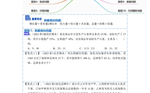 8.3实际问题与二元一次方程组（人教版)（原卷版）_初中数学人教版_7下-初中数学人教版_7下-初中数学人教版（旧版）赠送_07专项讲练