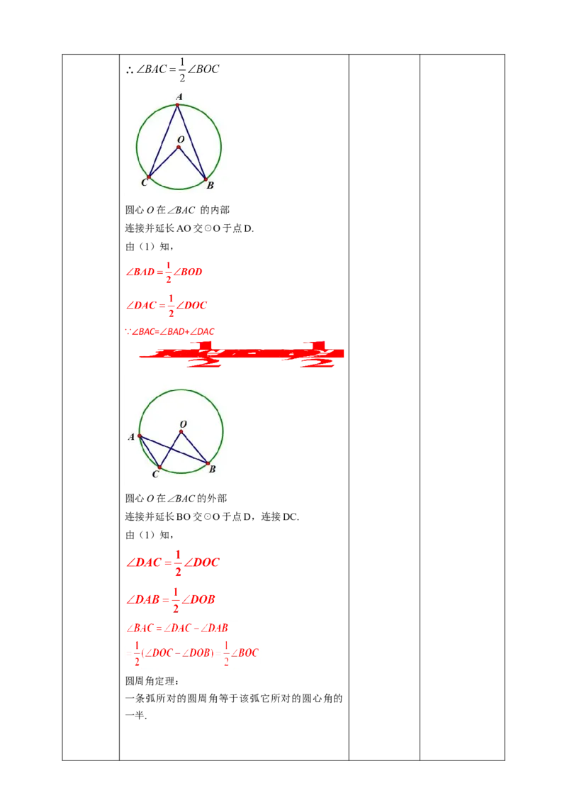 24.1.4圆周角教案_初中数学人教版_9上-初中数学人教版_01课件+教案（配套）_课件+教案第二套_24.1.4圆周角课件（共37张PPT）+教案