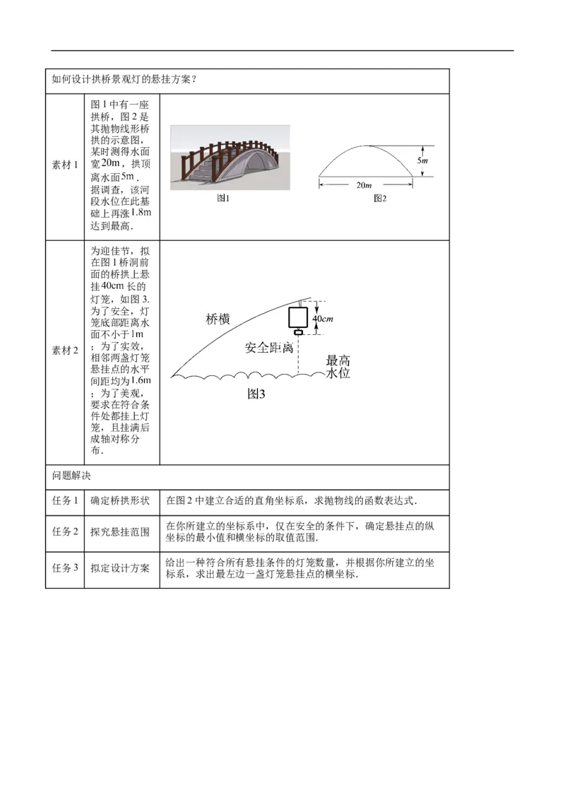 22.3实际问题与二次函数（第二课时）（分层作业）原卷版_初中数学人教版_9上-初中数学人教版_06习题试卷_1同步练习_同步练习（第3套）