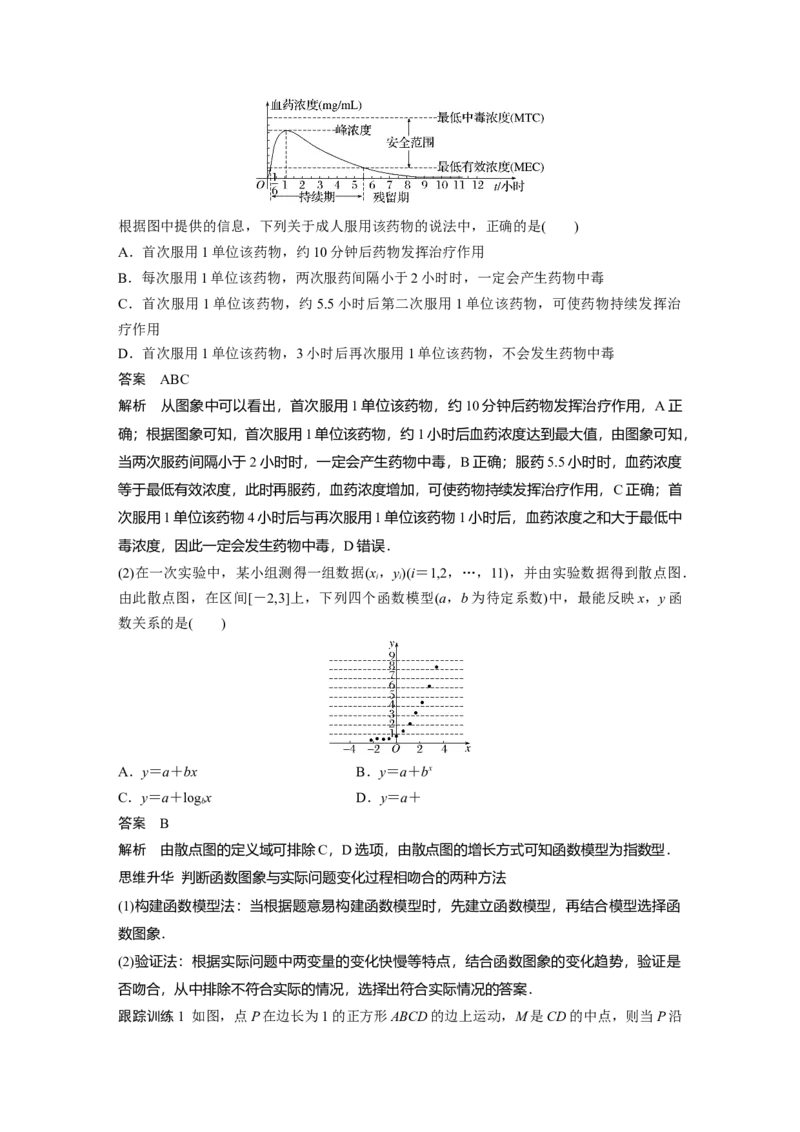 第二章　&sect;2.13　实际问题中的函数模型_2.2025数学总复习_2025年新高考资料_一轮复习_2025高考大一轮复习讲义+课件（完结）_2025高考大一轮复习数学（北师大版）_第一章~第二章