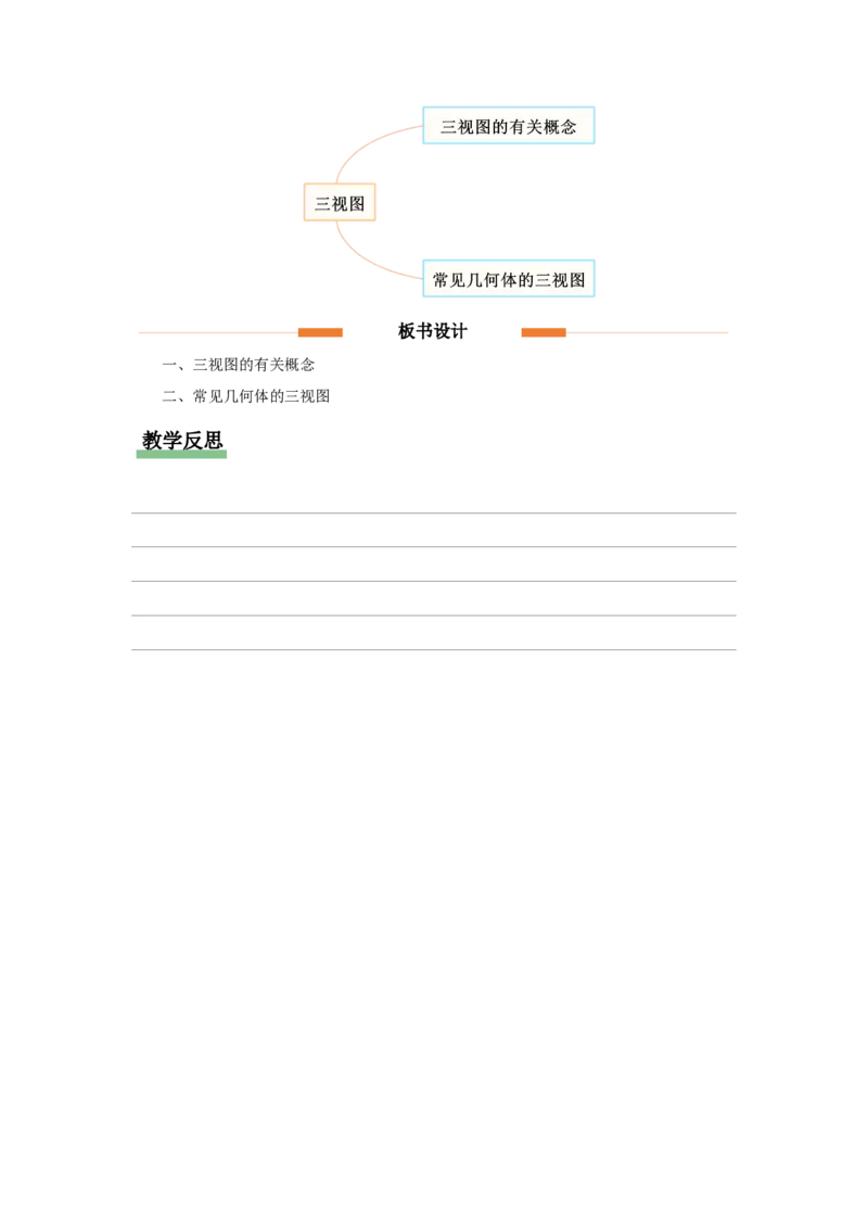 29.2（教学设计）三视图（第1课时）_初中数学人教版_9下-初中数学人教版_01课件+教案（配套）_课件+教案+分层作业（2024）_课件+教案