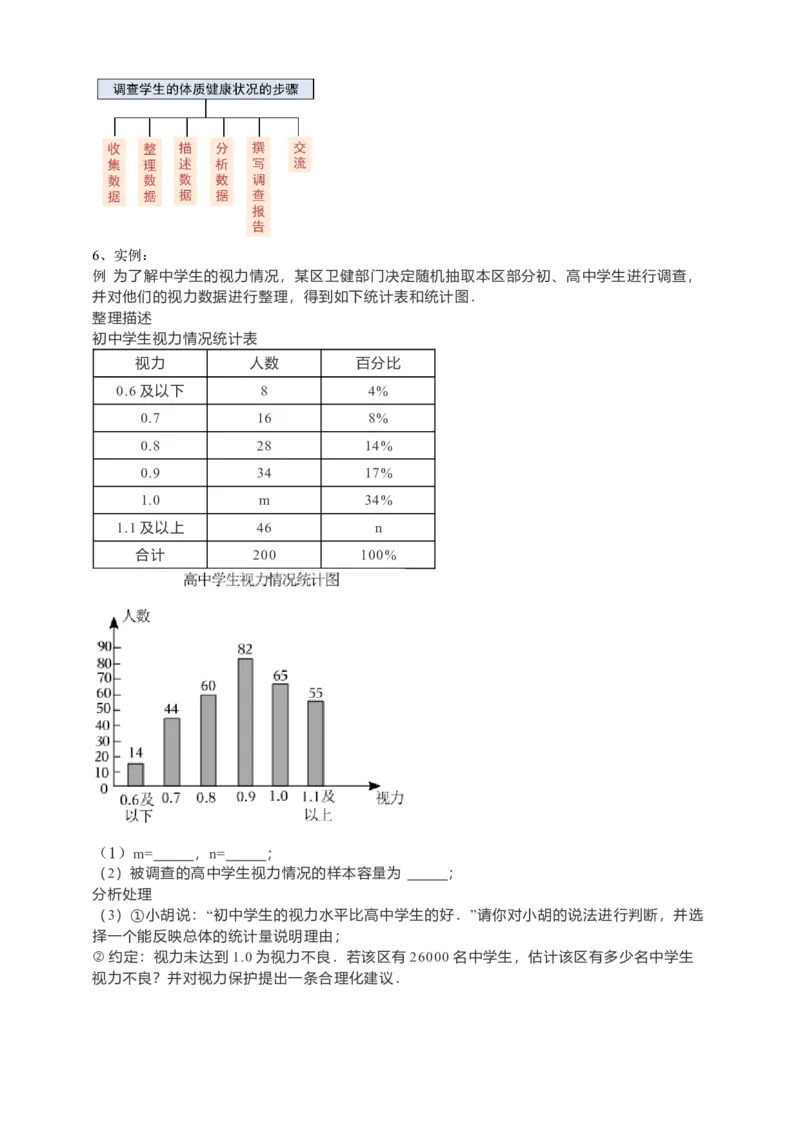 20.3课题学习-体质健康测试中的数据分析（原卷）_初中数学人教版_八年级数学下册_保存转存之后查看(1)_8下-初中数学人教版（2026春新版持续更新）_旧版-可参考_05学案_导学案（第1套）