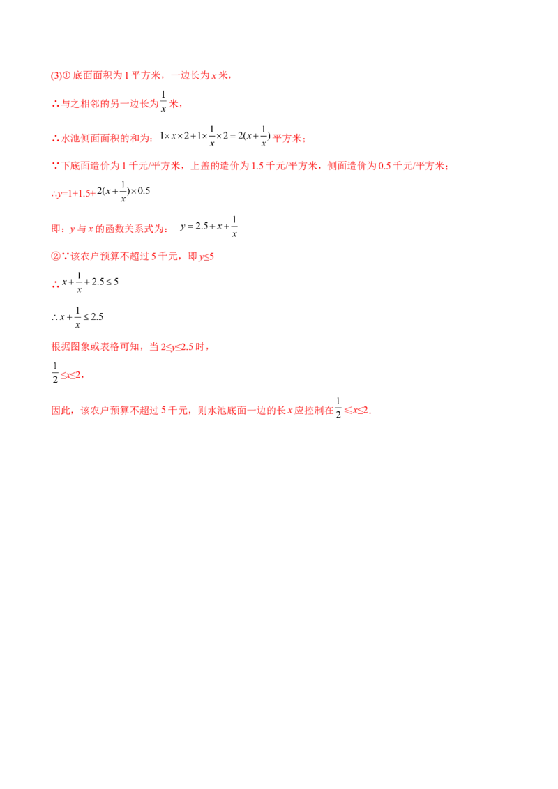 初中数学同步9年级下册第02讲实际问题与反比例函数(共36页)（教师版）_初中数学_九年级数学下册（人教版）_讲义