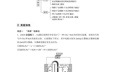 2023年高考化学二轮复习（新高考版）第1部分专题突破专题12　题型专攻4　电化学离子交换膜的分析与应用_05高考化学_新高考复习资料_2023年新高考资料_二轮复习