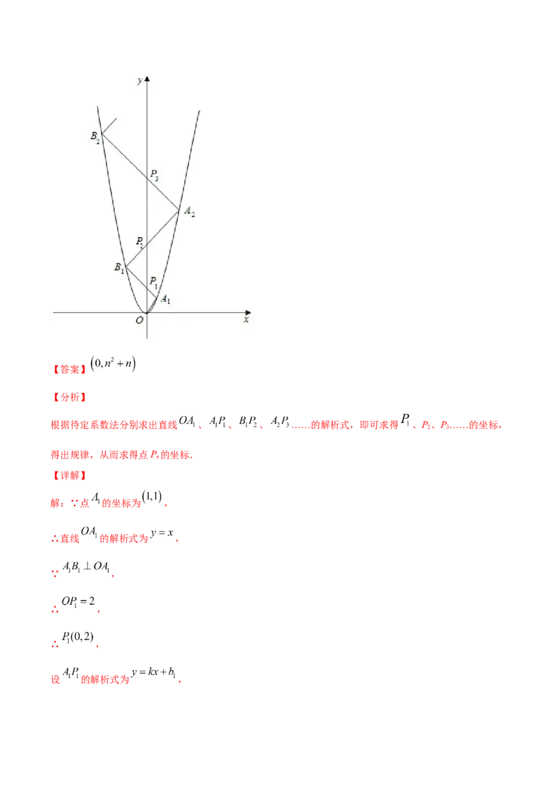22.1二次函数的图象和性质(提升训练)(解析版)_初中数学人教版_9上-初中数学人教版_06习题试卷_1同步练习_同步练习（第2套）