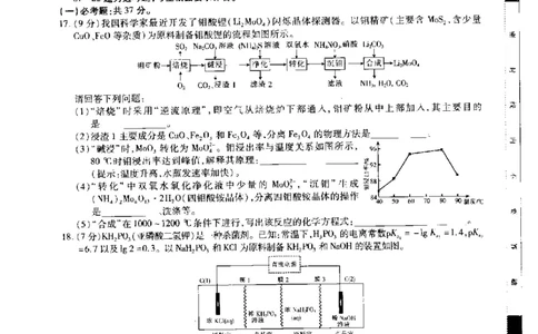 2023届江西省名校联考新高三7月第一次摸底测试化学试题_05高考化学_高考模拟题_全国课标版_2023江西省名校联考（稳派教育）新高三7月第一次摸底测化学