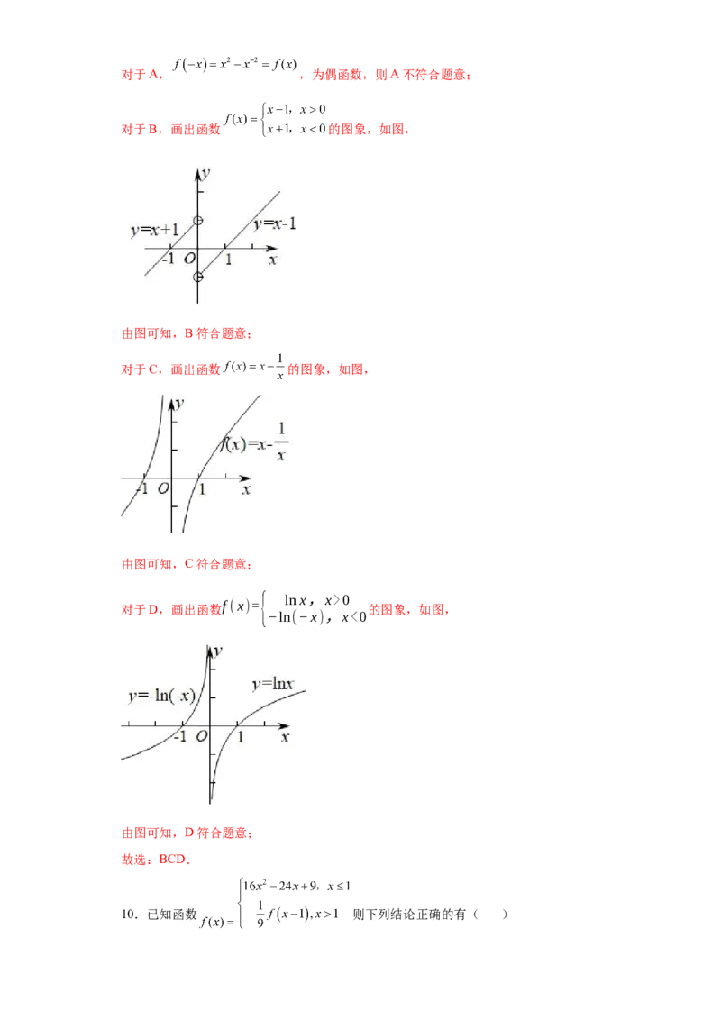 第6练函数的图像（解析版）-2023年高考一轮复习精讲精练必备_2.2025数学总复习_2023年新高考资料_一轮复习_2023年高考数学一轮复习精讲精练（新高考专用）