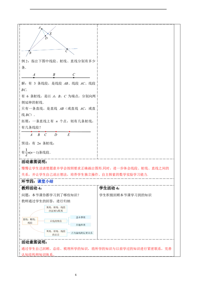 6.2.1直线、射线、线段-教案_初中数学人教版_7上-初中数学人教版_7上-初中数学人教版（新版）_01课件+教案+练习（大单元设计）_教案