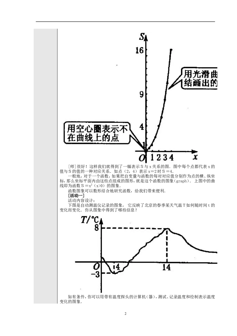 19.1.2函数的图象　　教案1_初中数学人教版_八年级数学下册_保存转存之后查看(1)_8下-初中数学人教版（2026春新版持续更新）_旧版-可参考_04教案（多套）_教案（赠送）