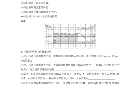 2023年高考化学一轮复习（全国版）第5章第27讲　元素周期表和元素周期律_05高考化学_通用版（老高考）复习资料_2023年复习资料_一轮复习_2023年高考化学一轮复习讲义+课件（全国版）