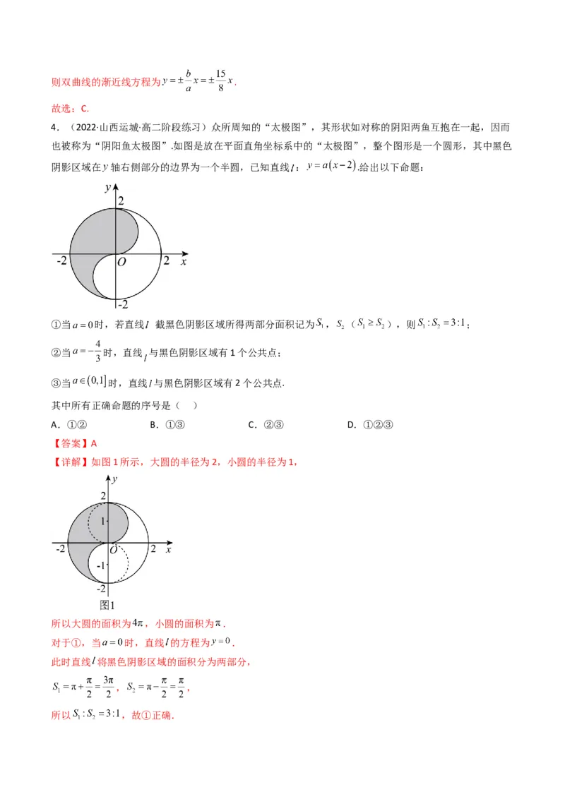 第6讲素养提升之圆锥曲线新情境、新考法专项冲刺(解析版）_2.2025数学总复习_2023年新高考资料_二轮复习_备战2023年高考数学二轮复习专题讲练（新高考版）_专题六解析几何