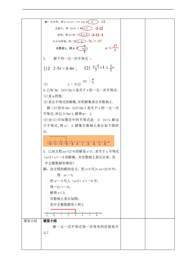 9.2.1一元一次不等式及其解法教案_初中数学人教版_7下-初中数学人教版_7下-初中数学人教版（旧版）赠送_01课件+教案（配套）_课件+教案+学案（第2套）