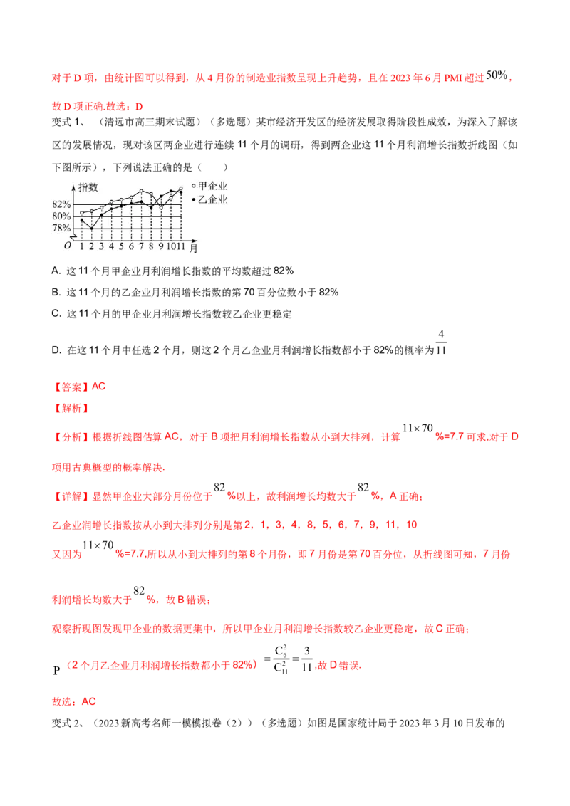 第84讲图表的分析与处理（解析版）_2.2025数学总复习_2024年新高考资料_1.2024一轮复习_2024年高考数学一轮复习精品导学案（新高考）