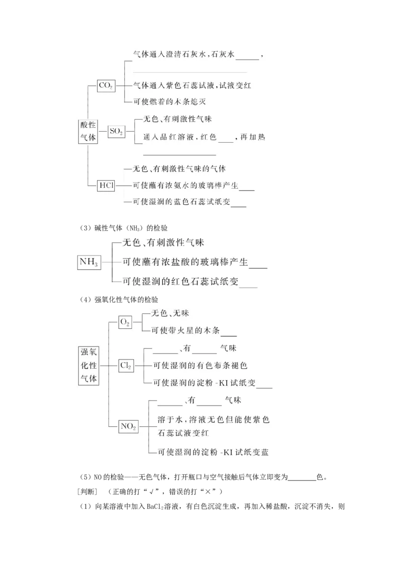 2022届高考化学一轮复习10.2物质的分离提纯检验与鉴别学案202106071123_05高考化学_新高考复习资料_2022年新高考资料_2022届高考化学一轮复习全一册学案打包40套