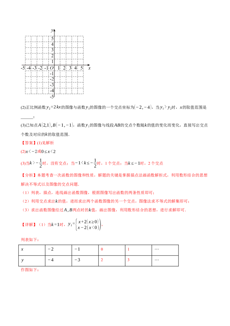 期末复习必考解答压轴题十八大题型总结（人教版）（教师版）_初中数学_八年级数学下册（人教版）_母题专项-U66_2025版