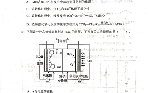 2023届天津市和平区高三下学期一模考试化学试题_05高考化学_高考模拟题_新高考