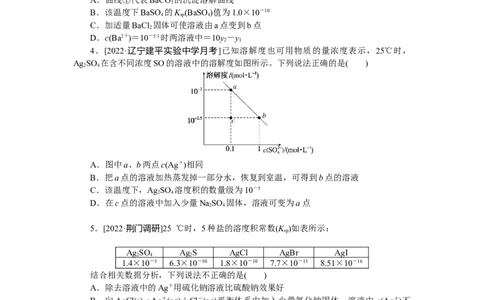 专练43难溶电解质的沉淀溶解平衡_05高考化学_新高考复习资料_2023年新高考资料_专项复习_2023《微专题&middot;小练习》&middot;化学&middot;新教材&middot;XL-6