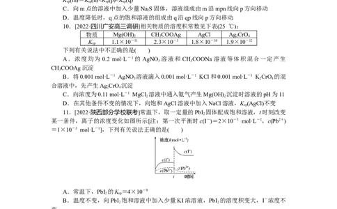 专练43难溶电解质的沉淀溶解平衡_05高考化学_新高考复习资料_2023年新高考资料_专项复习_2023《微专题&middot;小练习》&middot;化学&middot;新教材&middot;XL-6