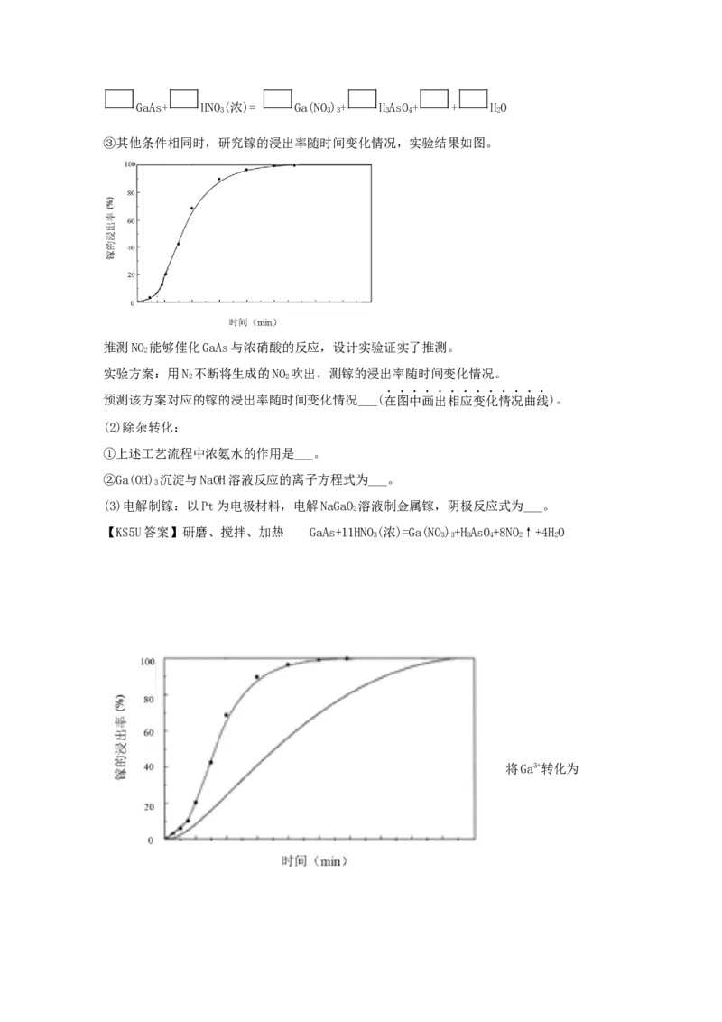专题20工业流程题（教师版含解析）2021年高考化学真题和模拟题分类汇编_05高考化学_新高考复习资料_2023年新高考资料_一轮复习_2023年新高考大一轮复习讲义