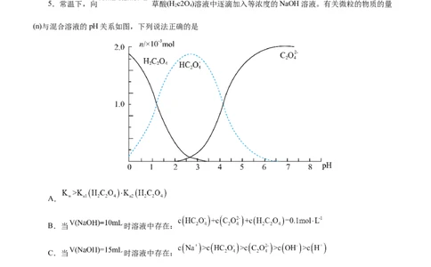 专题06水溶液中的离子平衡（测）解析版-2023年高考化学二轮复习讲练测（新高考专用）_05高考化学_新高考复习资料_2023年新高考资料_二轮复习