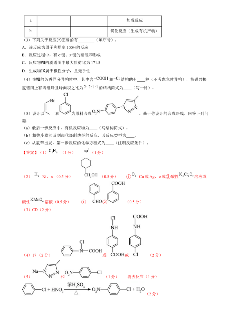 2024年高考化学临考押题卷01（解析版）_05高考化学_2024年新高考资料_5.2024三轮冲刺_备战2024年高考化学临考题号押题（广东卷）323301515