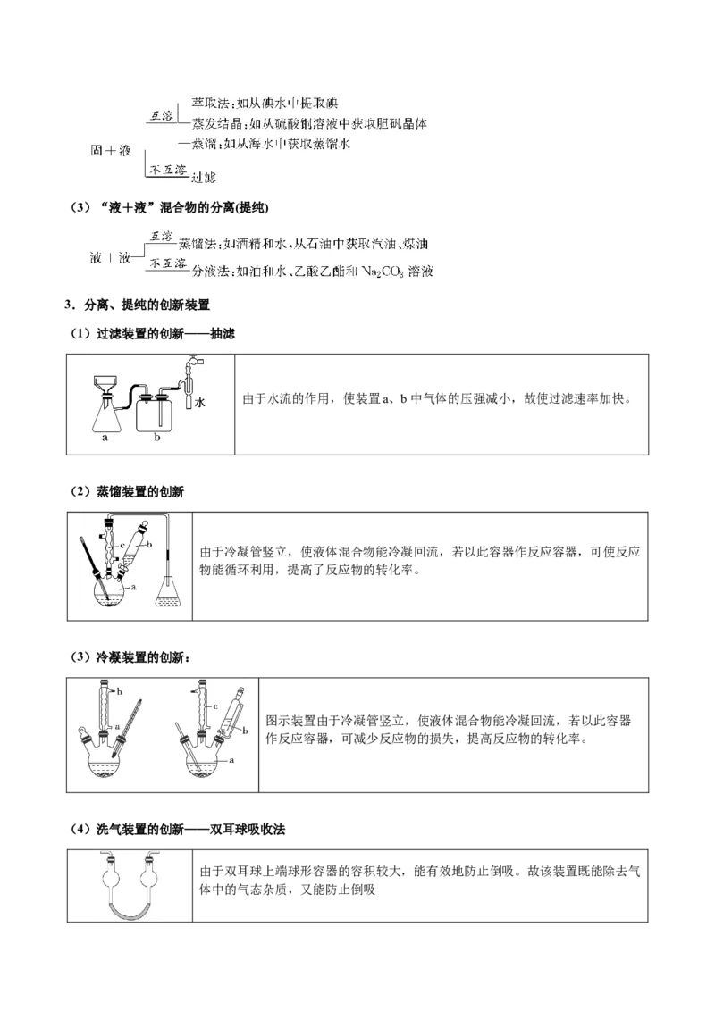 专题13物质的分离、提纯、检验与鉴别（解析版）-备战2025年高考化学二轮&middot;突破提升专题复习讲义（新高考通用）_05高考化学_2025年新高考资料_二轮复习