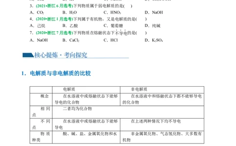 专题03离子反应(讲义)(原卷版)_05高考化学_新高考复习资料_2024年新高考资料_二轮复习资料_2024年高考化学二轮复习讲练测（新教材新高考）_配套讲义（原卷版+解析版）