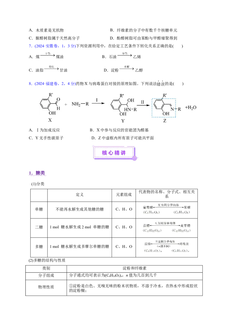 专题13有机化学基础（讲义）（原卷版）_05高考化学_2025年新高考资料_二轮复习_上好课2025年高考化学二轮复习讲练测（新高考通用）3379109_主题六有机化学