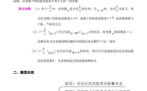 专题26.1反比例函数定义（解析版）_初中数学人教版_9下-初中数学人教版_07专项讲练_2022-2023学年九年级数学下册重点题型讲练测（人教版）