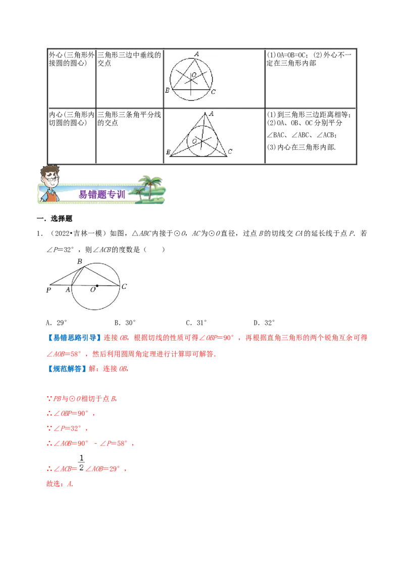 专题11切线定理综合题（解析版）_初中数学人教版_9上-初中数学人教版_07专项讲练_培优方案九年级数学上册章节重点复习考点讲义（人教版）_专题11切线定理综合题
