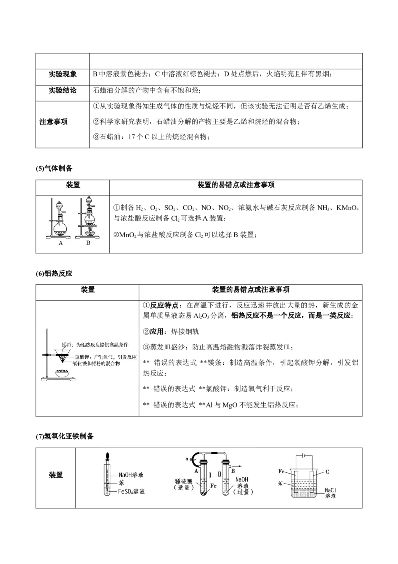 专题12化学实验仪器与基本操作（原卷版）-备战2025年高考化学二轮&middot;突破提升专题复习讲义（新高考通用）_05高考化学_2025年新高考资料_二轮复习_01高考语文等多个文件