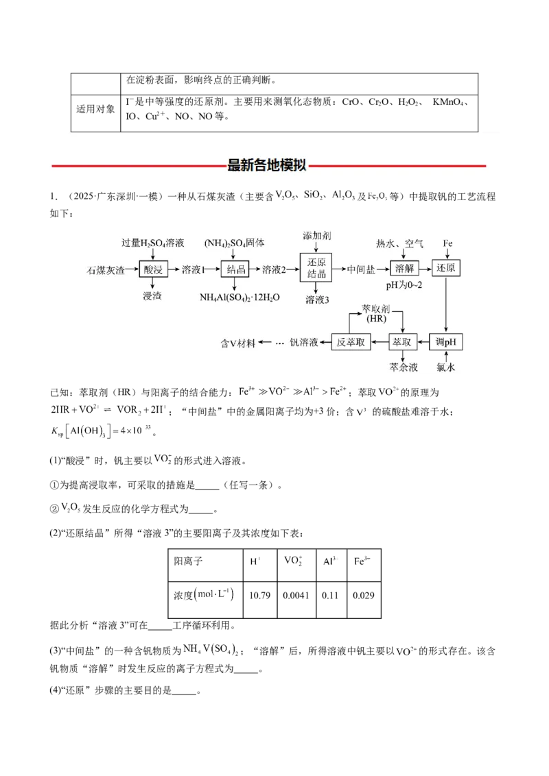 专题27化学工艺流程综合题（原卷版）-备战2025年高考化学二轮&middot;突破提升专题复习讲义（新高考通用）_05高考化学_2025年新高考资料_二轮复习_01高考语文等多个文件