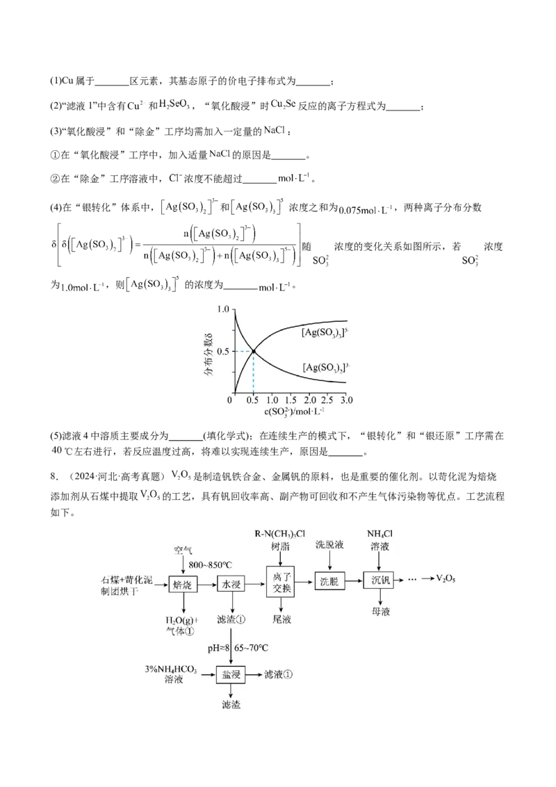 专题27化学工艺流程综合题（原卷版）-备战2025年高考化学二轮&middot;突破提升专题复习讲义（新高考通用）_05高考化学_2025年新高考资料_二轮复习_01高考语文等多个文件
