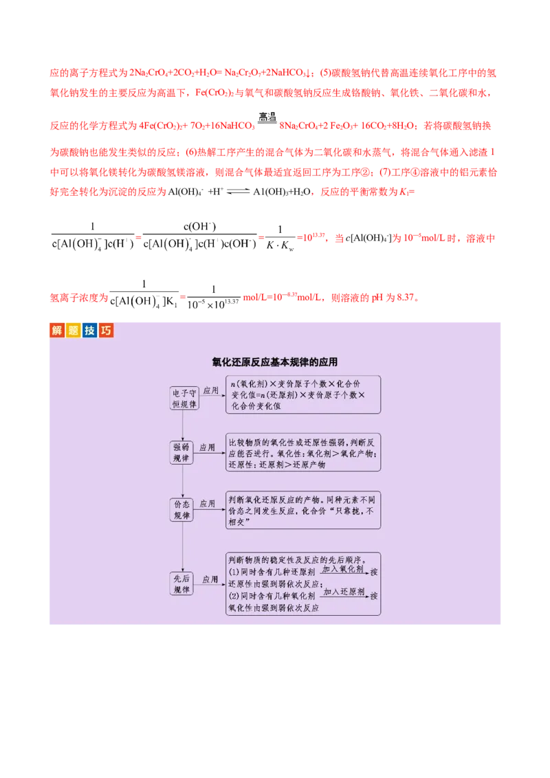 专题04氧化还原反应（讲义）（解析版）_05高考化学_2025年新高考资料_二轮复习_上好课2025年高考化学二轮复习讲练测（新高考通用）3379109_主题一化学用语与基本概念