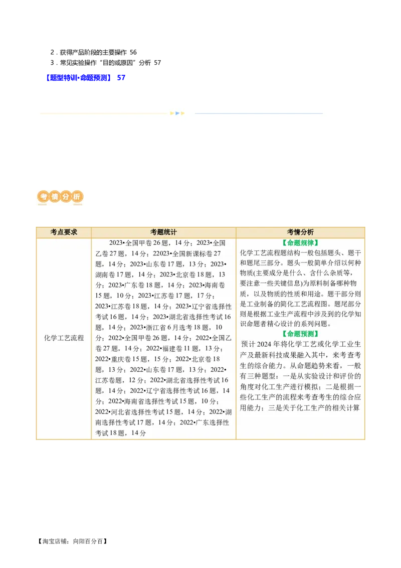 专题10化学工艺流程(题型突破)(讲义)(解析版)_05高考化学_新高考复习资料_2024年新高考资料_二轮复习资料_2024年高考化学二轮复习讲练测（新教材新高考）_配套讲义（原卷版+解析版）