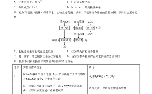 2024年高考化学临考押题卷01（原卷版）_05高考化学_2024年新高考资料_5.2024三轮冲刺_备战2024年高考化学临考题号押题（新高考通用）323031313