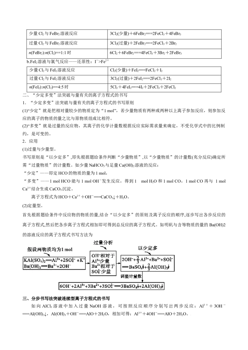 专题03离子反应（讲义）（原卷版）_05高考化学_2024年新高考资料_2.2024二轮复习_高频考点2024年高考化学二轮复习高频考点追踪与预测（新高考专用）