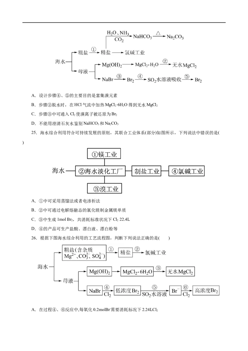 专题08化学与可持续发展-2023年高考化学一轮复习小题多维练（原卷版）_05高考化学_通用版（老高考）复习资料_2023年复习资料_一轮复习_2023年高考化学一轮复习小题多维练（全国通用）