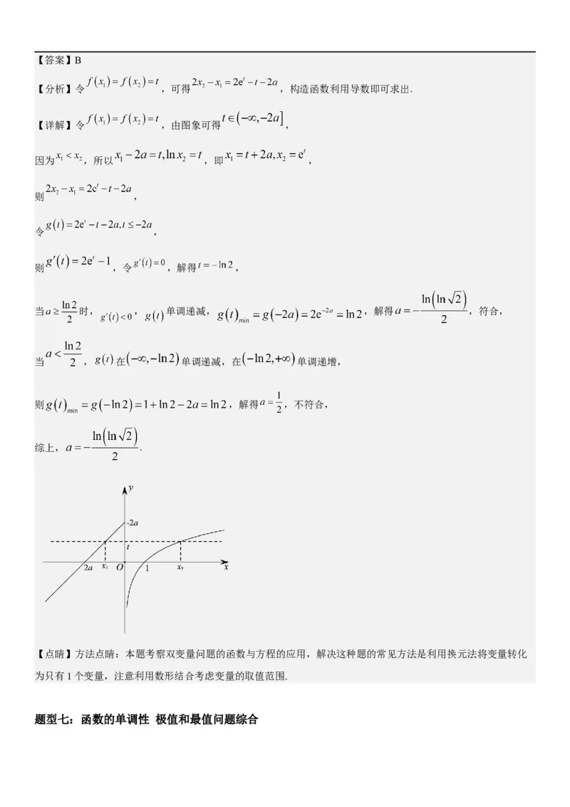 解密10导数在函数中的应用（解析版）_2.2025数学总复习_2023年新高考资料_二轮复习_考点2023年高考数学二轮复习讲义+训练（新高考专用）