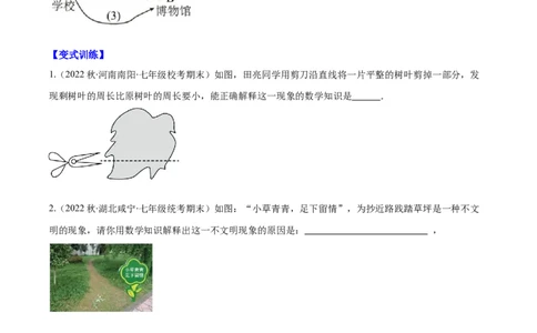 专题20直线、射线、线段之九大考点(原卷版)_初中数学人教版_7上-初中数学人教版_7上-初中数学人教版（旧版）赠送_07专项讲练