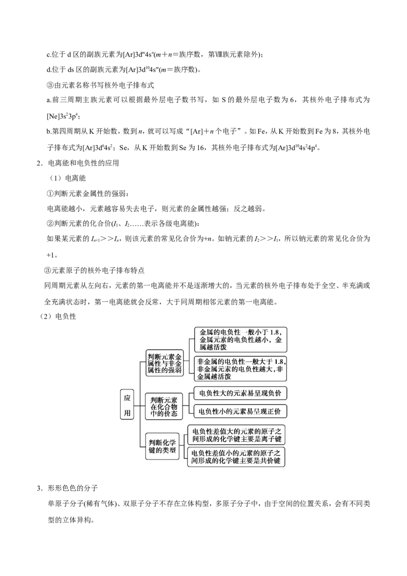 专题11物质结构与性质-高中化学纠错笔记_05高考化学_新高考复习资料_2022年新高考资料_2022年一轮复习各版本_1.高考化学2022年一轮复习通用版_赠品高中化学纠错笔记