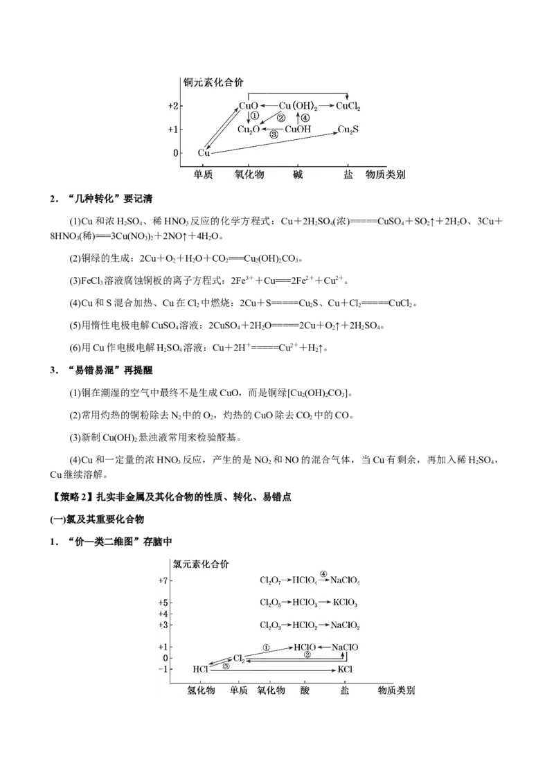 专题09元素及其化合物的性质、用途与转化（原卷版）-备战2025年高考化学二轮&middot;突破提升专题复习讲义（新高考通用）_05高考化学_2025年新高考资料_二轮复习