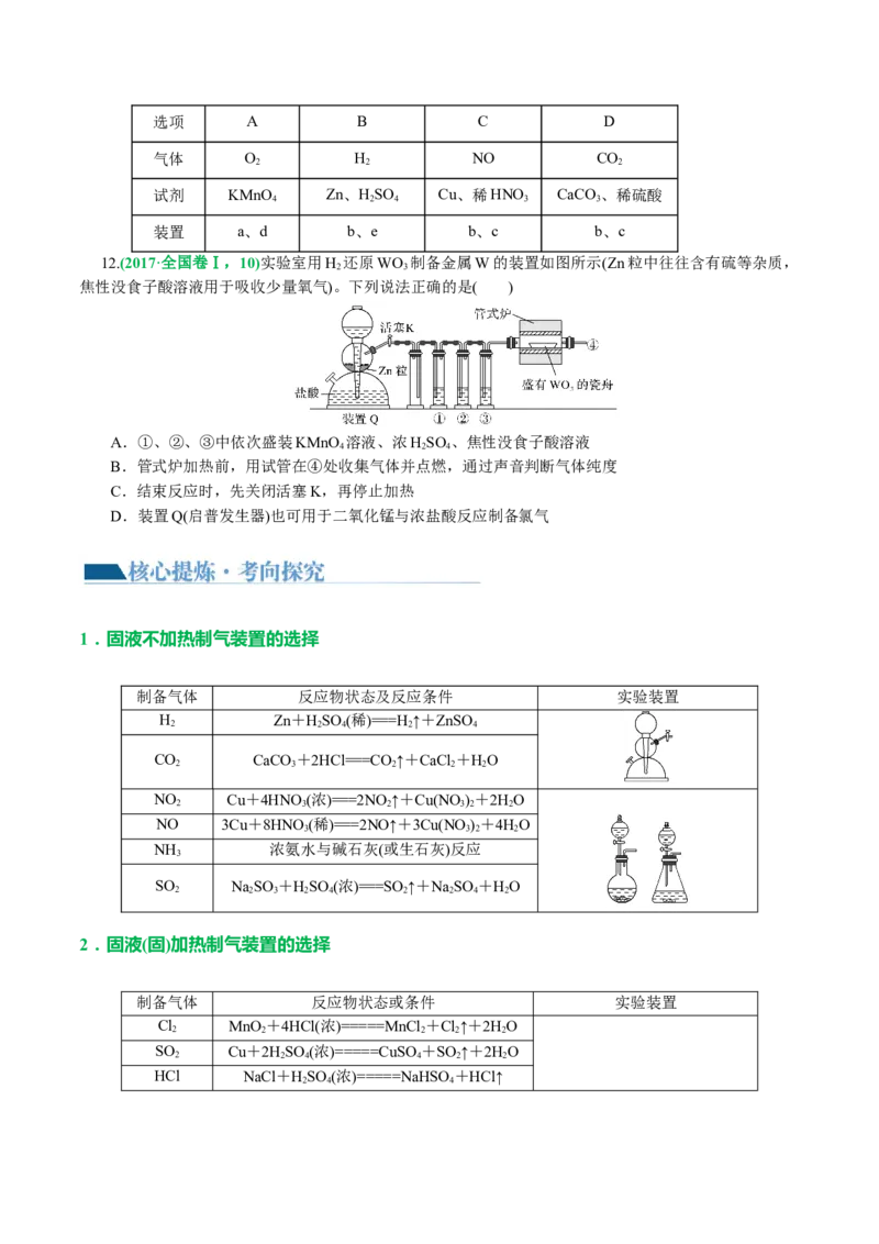 专题15化学实验基础(讲义)(原卷版)_05高考化学_2024年新高考资料_2.2024二轮复习_2024年高考化学二轮复习讲练测（新教材新高考）