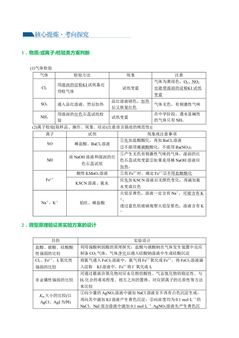 专题15化学实验基础(讲义)(原卷版)_05高考化学_2024年新高考资料_2.2024二轮复习_2024年高考化学二轮复习讲练测（新教材新高考）