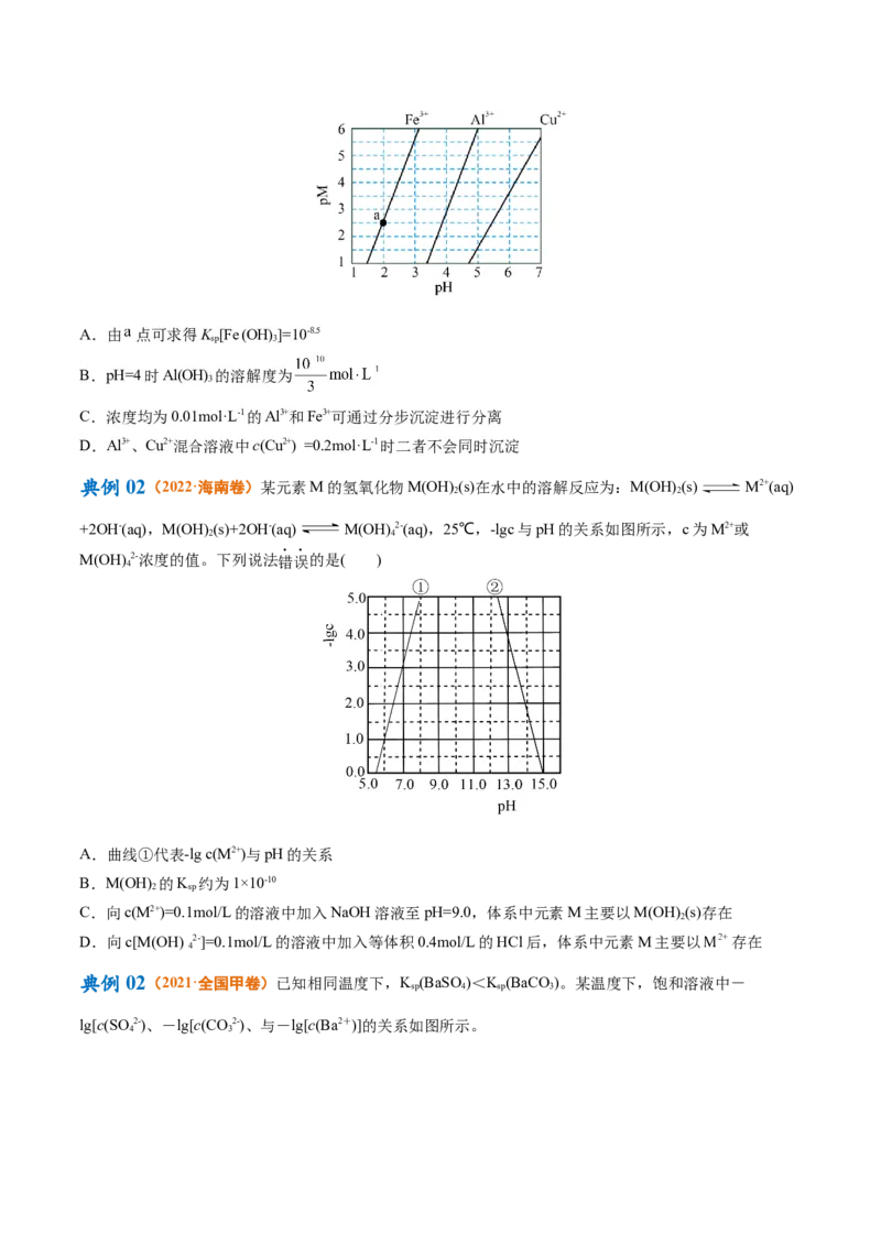 专题10水溶液中的离子反应与平衡（讲义）（原卷版）_05高考化学_2024年新高考资料_2.2024二轮复习_高频考点2024年高考化学二轮复习高频考点追踪与预测（新高考专用）